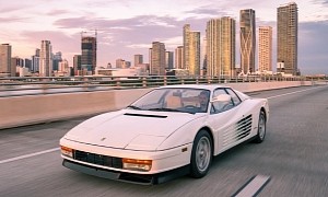 Miami Vice Ferrari Testarossa to Be Temporarily Displayed at Curated in Florida