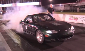 Miata Electric Dragster Is Fast Yet Funny