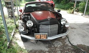 Miata Gets Classic Mercedes Makeover, Becomes a Horrible Rat Rod Wannabe