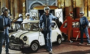 Michael Caine Learned to Drive on the Set of the Original Italian Job Film