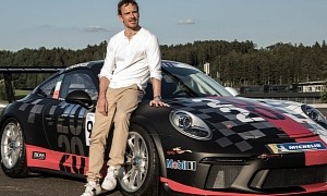 Michael Fassbender Prepares for Supercup Debut With Porsche