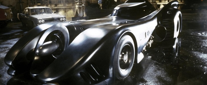 Tim Burton's Batmobile will be making an appearance in the 2022 The Flash, leaked on-set photos reveal