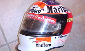 Michael Schumacher's 1998 Helmet on Sale for $25,000