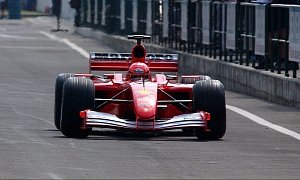 Michael Schumacher’s Ferrari F2001 Estimated To Fetch $4 Million At Auction