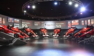 Michael Schumacher’s Formula 1 Cars on Display at the Ferrari Museum