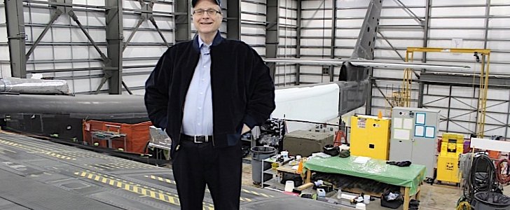 Paul Allen at Stratolaunch