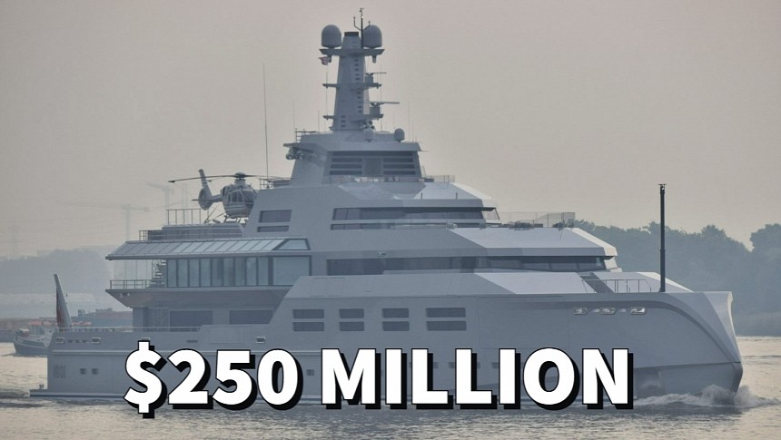 Norn sails into London, offers a good look at what $250 million buys in custom superyachts