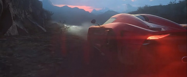 Koenigsegg Regera in Microsoft teaser