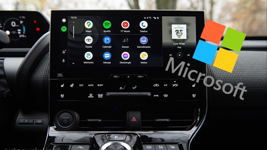 Microsoft could be the company completely transforming Android Auto and CarPlay