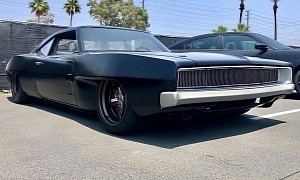 Mid-Engine 1968 Dodge Charger Looks Fast and Furious While Sitting Still