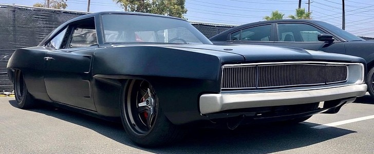 Mid-Engine 1968 Dodge Charger Looks Fast and Furious While Sitting Still -  autoevolution
