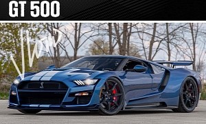 Mid-Engine Ford GT 500 Looks Virtually Perfect to Fight the C8 Corvette Z06