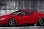 Mid-Engine Toyota Supra Rendering Shows Anyone Can Go Down the Corvette C8 Path