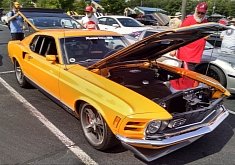 Mid-Engined 1960s Ford Mustang Mach 1 Has Ford GT Engine, DeTomaso Pantera Parts