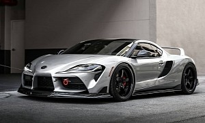 Mid-Engined 2021 Toyota Supra Rendering Looks Like a McLaren From Space