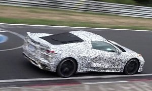 Mid-Engined C8 Corvette Finally Has a Nurburgring Spy Video