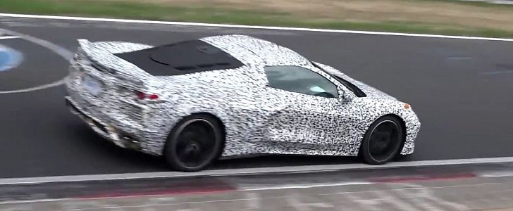 Mid-Engined C8 Corvette Finally Has a Nurburgring Spy Video