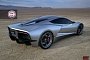 Mid-Engined Corvette "Fast Eddy" Shows HRE Wheels in the Desert