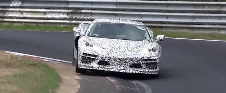 Mid-Engined Corvette Shows Up at Nurburgring
