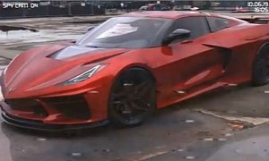 Mid-Engined Corvette "Spotted" On Instagram, Looks Sleek