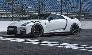 Mid-Engined Nissan GT-R Looks Like a Dream Come True