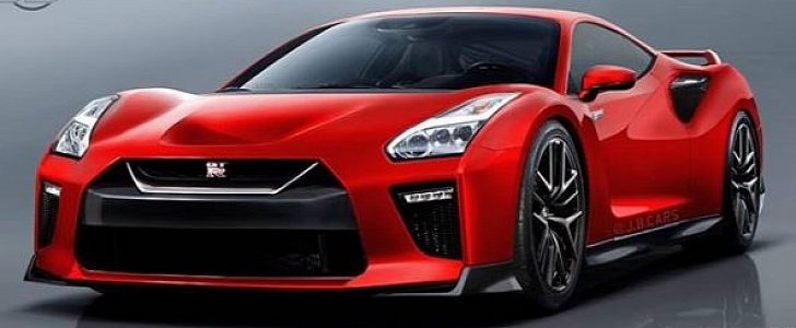 Mid-Engined Nissan GT-R Rendered