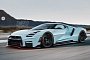 Mid-Engined Nissan GT-R Rendered, Looks Like a Japanese Ford GT