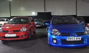 Mid-Engined Renault Clio V6 Detailed in Harry Metcalfe Review