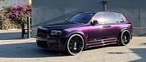 Midnight Purple, Widebody Cullinan Black Badge on White-Wall 26s Is Not Fit for All