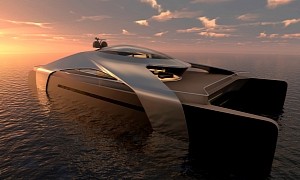 Migma Concept Shows the Beautiful, Hydrogen-Powered Catamaran of the Future