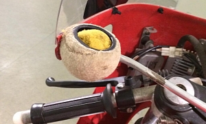Mike Hailwood's Ducati Sponge Ball