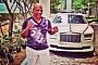 Mike Tyson Poses Next to a Rental Rolls-Royce Ghost: Short on Cash?