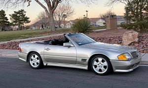 Mike Tyson's Impounded 1990 Mercedes 500 SL AMG Turned Into Cheap Garage Find