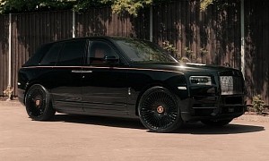 Mikey Trapstar's Rolls-Royce Cullinan Easily Shows Orange Is the New Black Badge