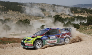 Mikko Hirvonen Crashes Out of Rally Jordan