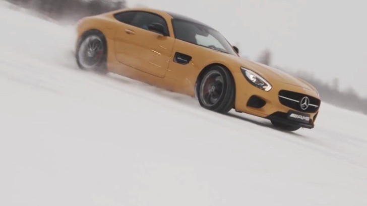 Mercedes-AMG GT on Ice