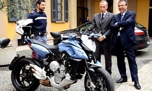 Milan Police Receives MV Agusta Rivale 800 Bikes
