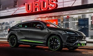 Milestone Lamborghini Urus Meets Its Owner in London, Goes for a Night Drive