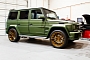 Military Green G 63 AMG With Unassorted Wheels
