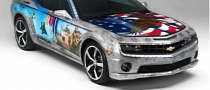 Military Tribute Camaro to Raise Money for Wounded Veterans