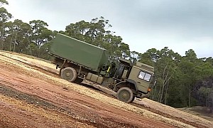 Military Trucks Drive Themselves in Convoy, Future Looks Scarier by the Day