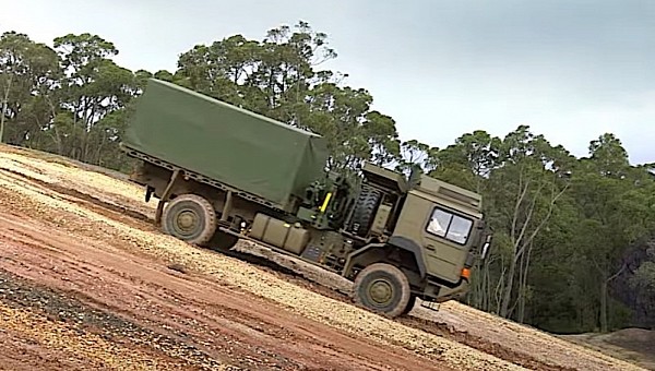 Rheinmetall modified MAN truck