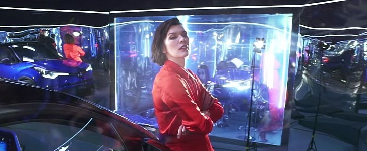 Milla Jovovich Stars in Toyota C-HR European Commercials