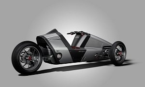 Mille Miglia Electric Trike Is a Tilting Tantalizing Concept