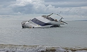 Millionaire Abandons His Sunken Luxury Yacht, Locals Forced to Clean up the Debris