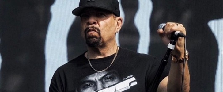 Rapper Ice-T says he was "robbed" at a gas station by pump number 9 