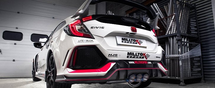 Milltek Buys 2018 Honda Civic Type R, Makes Killer Exhaust
