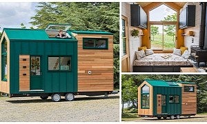 Mina Tiny House May Be Very Small, but It Has the Most Surprising Chill Area