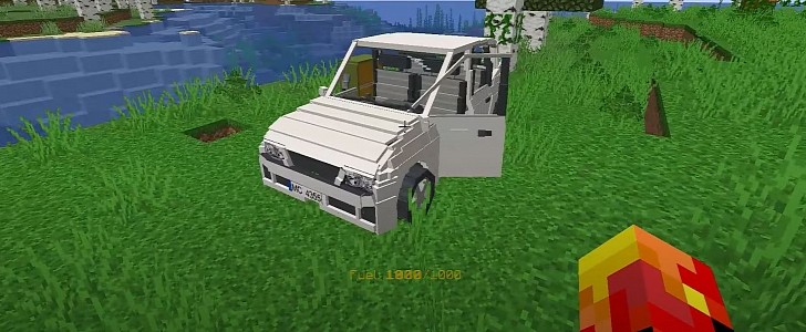 Minecraft Realistic Car Mod Pack 