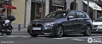 Mineral Grey BMW F21 M135i Spotted in Madrid